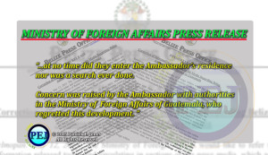 Foreign Affairs Press Release