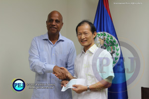 Prime Minister Barrow & Taiwanese ambassador