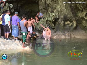 Blue Creek cave