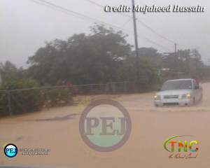 Flooding in Stann Creek district