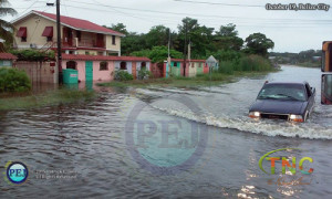 Flooding in Belize City