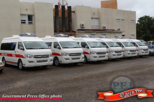 New ambulances