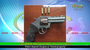 Firearm recovered