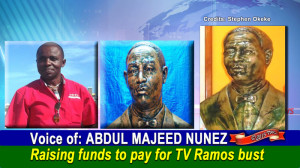 TV Ramos Bust fundraising