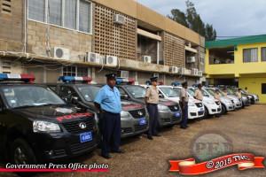 New police vehicles