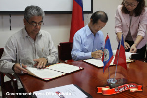 Belize-Taiwan Agreement