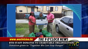 BTB donates to charitable organization