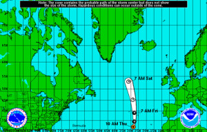Hurricane Alex (Courtesy NOAA)