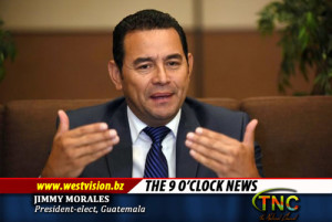 Jimmy Morales (President-elect, Guatemala)