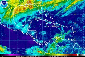 Western Caribbean Satellite (Courtesy NOAA)