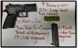 Firearm recovered in Belize City