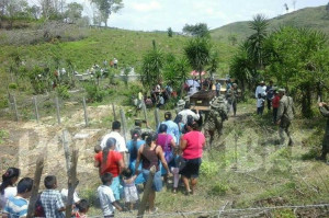 Funeral for Guatemalan minor