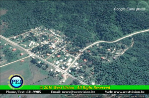 Georgeville village (Courtesy Google Earth)