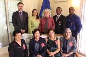 Belizeans honored by Her Majesty 