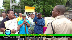 Protest in San Marcus 