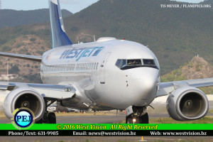 WestJet Direct Flight to Belize (TIS MEYER / PLANEPICS.ORG)