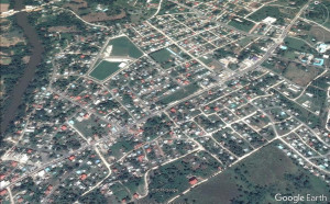 Santa Elena Town (Photo courtesy Google Earth) 