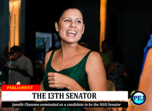 Janelle Chanona (Nominee for 13th Senator)