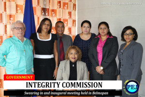 Integrity Commission Sworn in