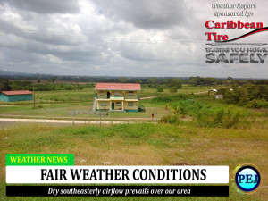 Fair weather conditions in the forecast