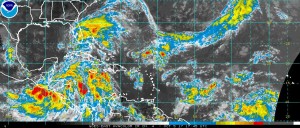 Western Atlantic satellite [Courtesy NOAA]