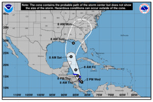 Tropical Depression 16 [NOAA photo]