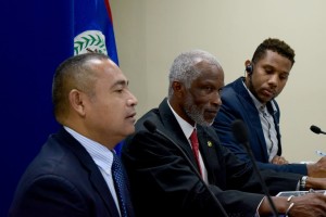 CEO George Lovell led the Belize delegation to the meeting