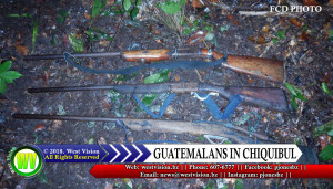 Shotguns the Guatemalans were carrying